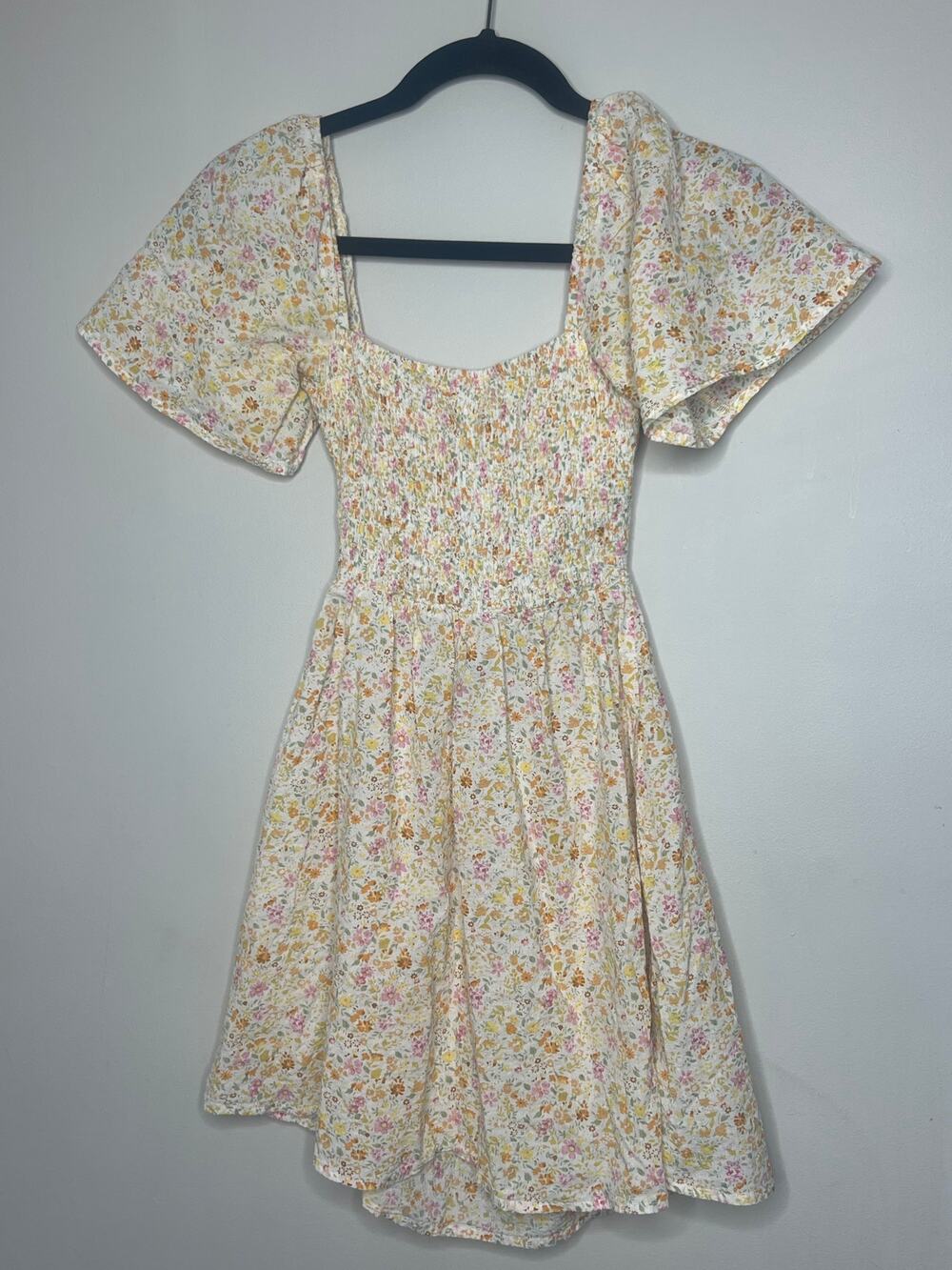 Princess Polly Open Back Sundress Size Small Floral